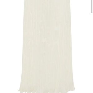 With Jean Cream Maxi Skirt